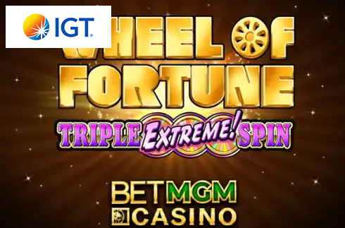 Wheel of Fortune Triple Extreme Spin BetMGM